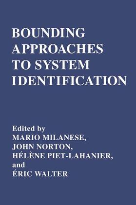 Milanese / Walter / Norton |  Bounding Approaches to System Identification | Buch |  Sack Fachmedien