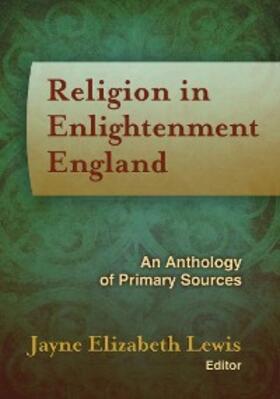 Lewis |  Religion in Enlightenment England | eBook | Sack Fachmedien