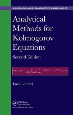 Lorenzi |  Analytical Methods for Kolmogorov Equations | Buch |  Sack Fachmedien