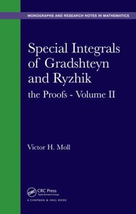 Moll |  Special Integrals of Gradshteyn and Ryzhik | Buch |  Sack Fachmedien