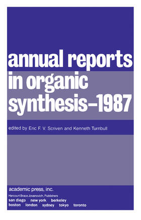 Turnbull |  Annual Reports in Organic Synthesis - 1987 | eBook | Sack Fachmedien