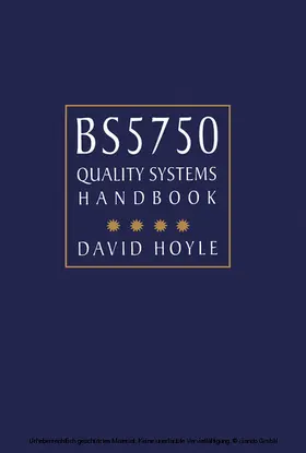 Hoyle |  Quality Systems Handbook | eBook | Sack Fachmedien