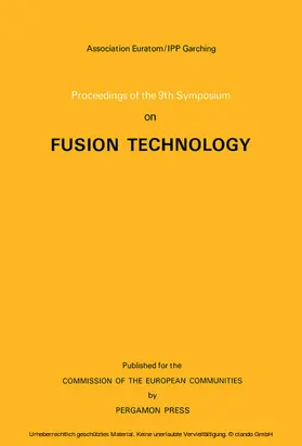 Stuart |  Proceedings of the 9th Symposium on Fusion Technology | eBook | Sack Fachmedien