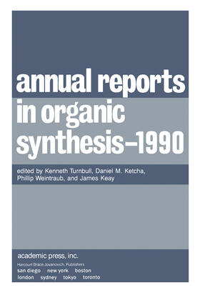 Turnbull / Weintraubull |  Annual Reports in Organic Synthesis - 1990 | eBook | Sack Fachmedien