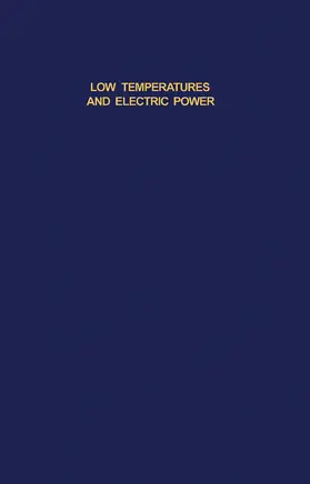 Stuart |  Low Temperatures and Electric Power | eBook | Sack Fachmedien