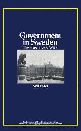 Johnson |  Government in Sweden | eBook | Sack Fachmedien