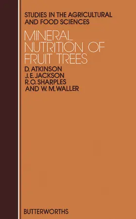 Atkinson / Jackson / Sharples |  Mineral Nutrition of Fruit Trees | eBook | Sack Fachmedien