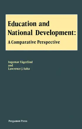 Faegerlind / Saha |  Education and National Development | eBook | Sack Fachmedien