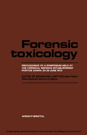 Ballantyne |  Forensic Toxicology | eBook | Sack Fachmedien