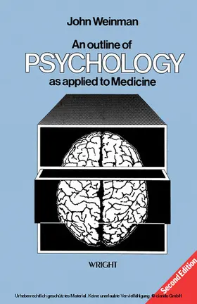 Weinman |  An Outline of Psychology as Applied to Medicine | eBook | Sack Fachmedien