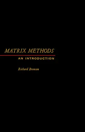 Bronson |  Matrix Methods | eBook | Sack Fachmedien