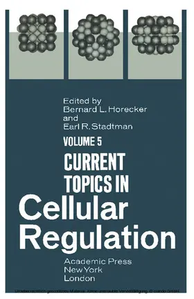 Horecker / Stadtman |  Current Topics in Cellular Regulation | eBook | Sack Fachmedien