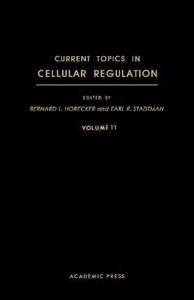 Horecker / Stadtman |  Current Topics in Cellular Regulation | eBook | Sack Fachmedien