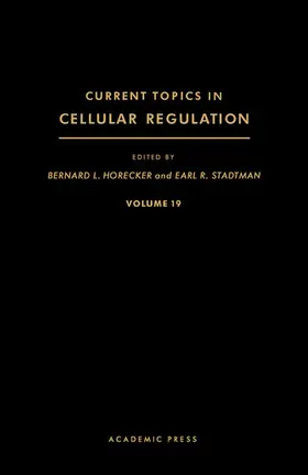 Horecker / Stadtman |  Current Topics in Cellular Regulation | eBook | Sack Fachmedien