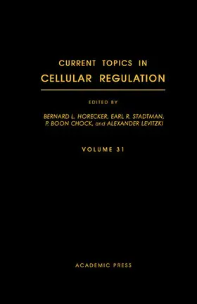 Horecker / Stadtman / Chock |  Current Topics in Cellular Regulation | eBook | Sack Fachmedien