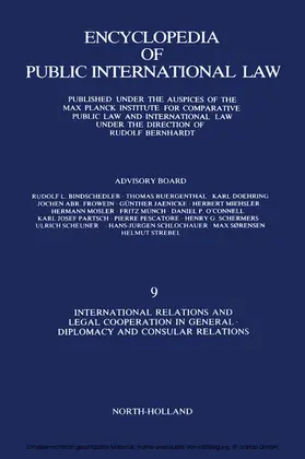 Stuart |  International Relations and Legal Cooperation in General Diplomacy and Consular Relations | eBook | Sack Fachmedien