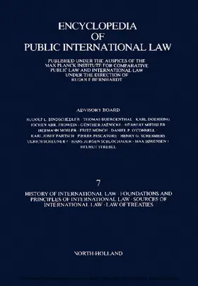 Stuart |  History of International Law · Foundations and Principles of International Law · Sources of International Law · Law of Treaties | eBook | Sack Fachmedien