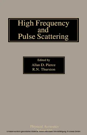 Pierce / Thurston |  High Frequency and Pulse Scattering | eBook | Sack Fachmedien