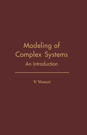 Vemuri / Schmidt |  Modeling of Complex Systems | eBook | Sack Fachmedien