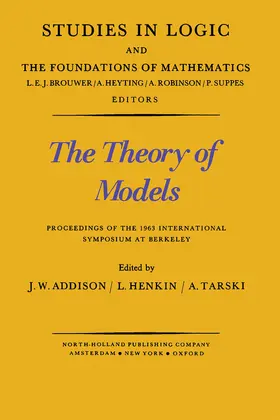 Addison / Henkin / Tarski |  The Theory of Models | eBook | Sack Fachmedien