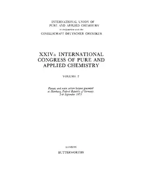 Stuart |  XXIVth International Congress of Pure and Applied Chemistry | eBook | Sack Fachmedien