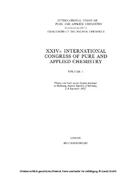 Stuart |  XXIVth International Congress of Pure and Applied Chemistry | eBook | Sack Fachmedien