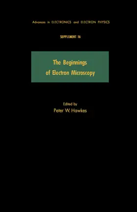 Hawkes |  The Beginnings of Electron Microscopy | eBook | Sack Fachmedien