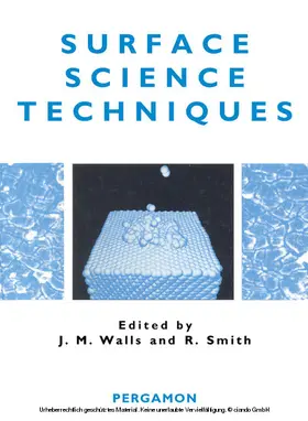 Walls / Smith |  Surface Science Techniques | eBook | Sack Fachmedien