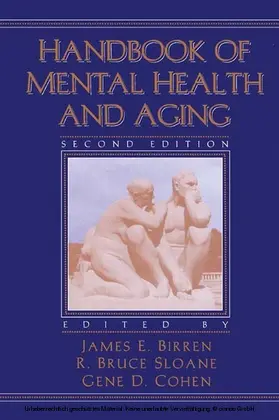 Birren / Cohen / Sloane |  Handbook of Mental Health and Aging | eBook | Sack Fachmedien