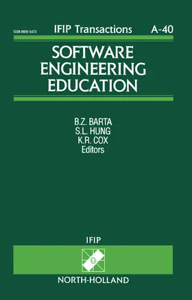 Barta / Hung / Cox |  Software Engineering Education | eBook | Sack Fachmedien