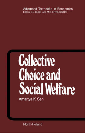 Sen |  Collective Choice and Social Welfare | eBook | Sack Fachmedien