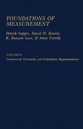 Suppes |  Foundations of Measurement | eBook | Sack Fachmedien