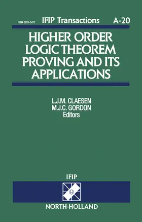 Claesen / Gordon |  Higher Order Logic Theorem Proving and its Applications | eBook | Sack Fachmedien