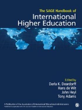 Deardorff / de Wit / Heyl |  The SAGE Handbook of International Higher Education | eBook | Sack Fachmedien
