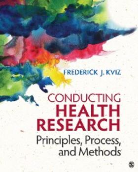Kviz |  Conducting Health Research | eBook | Sack Fachmedien
