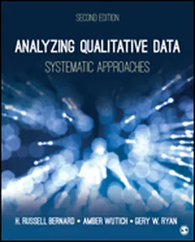 Bernard / Wutich / Ryan |  Analyzing Qualitative Data | Buch |  Sack Fachmedien