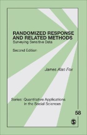 Fox |  Randomized Response and Related Methods | eBook | Sack Fachmedien