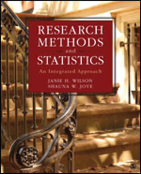 Wilson / Joye |  Research Methods and Statistics | Buch |  Sack Fachmedien