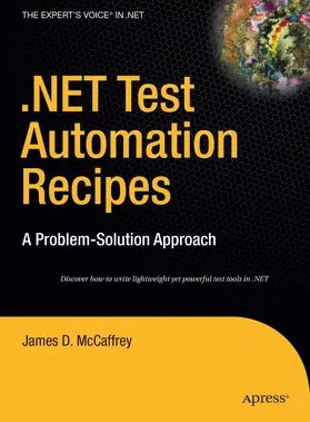 McCaffrey |  .NET Test Automation Recipes | Buch |  Sack Fachmedien