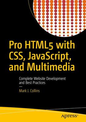Collins |  Pro HTML5 with Css, Javascript, and Multimedia | Buch |  Sack Fachmedien