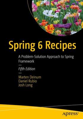 Deinum / Long / Rubio |  Spring 6 Recipes | Buch |  Sack Fachmedien