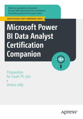 Jolly |  Microsoft Power BI Data Analyst Certification Companion | Buch |  Sack Fachmedien