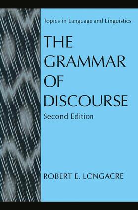 Longacre |  The Grammar of Discourse | Buch |  Sack Fachmedien