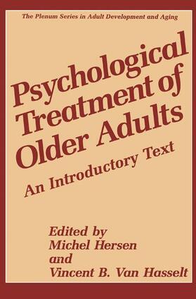 Van Hasselt / Hersen |  Psychological Treatment of Older Adults | Buch |  Sack Fachmedien