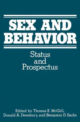 Mcgill |  Sex and Behavior | Buch |  Sack Fachmedien