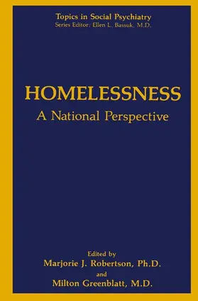 Greenblatt / Robertson |  Homelessness | Buch |  Sack Fachmedien