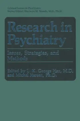 Hsu / Hersen |  Research in Psychiatry | eBook | Sack Fachmedien