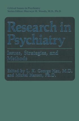 Hersen / Hsu |  Research in Psychiatry | Buch |  Sack Fachmedien