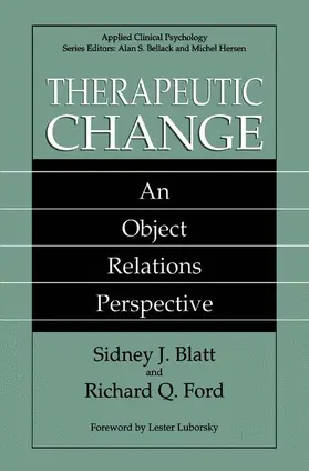 Ford / Blatt |  Therapeutic Change | Buch |  Sack Fachmedien