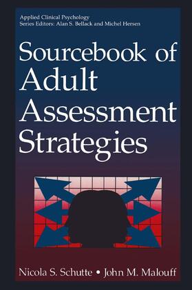 Malouff / Schutte |  Sourcebook of Adult Assessment Strategies | Buch |  Sack Fachmedien